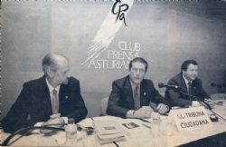 Alfonso Toribio, Federico Mayor Zaragoza y Pedro Snchez Lazo