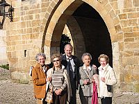 Socios de Tribuna en Santillana del Mar, Cantabria