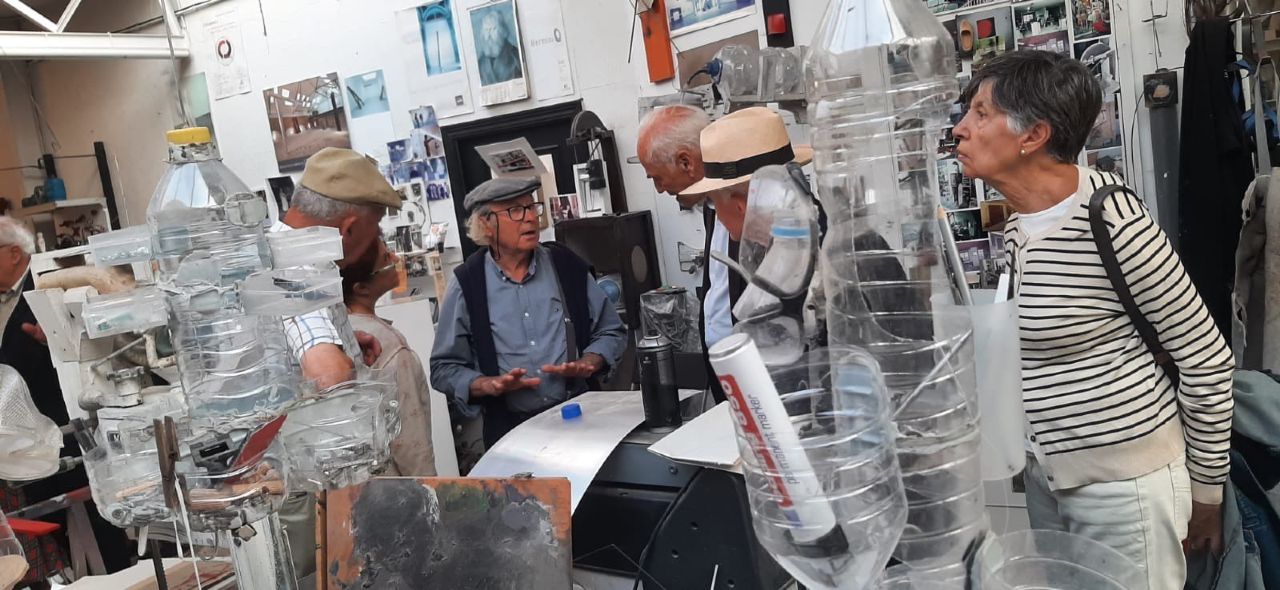 Visita al taller de Herminio La Caridad 19092025