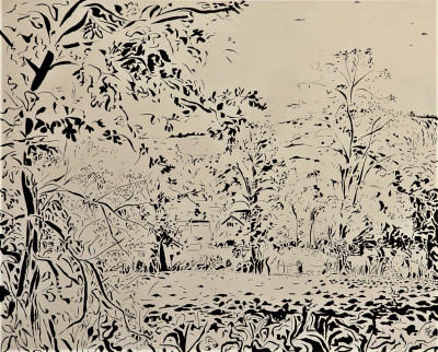Sin ttulo. 60 x 80 cm. Acrlico y tinta china sobre lienzo
