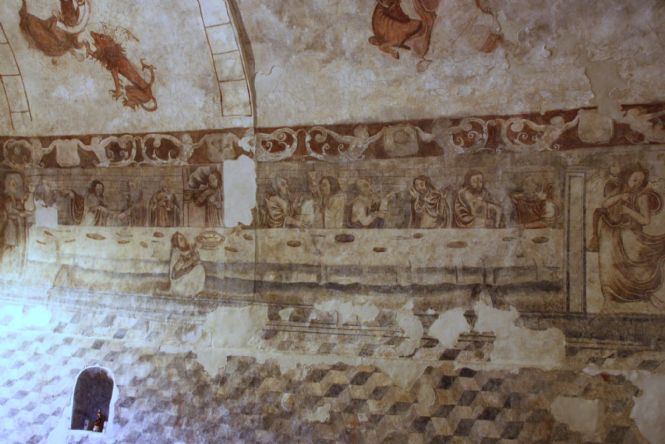 Frescos Iglesia San Salvador de Moru