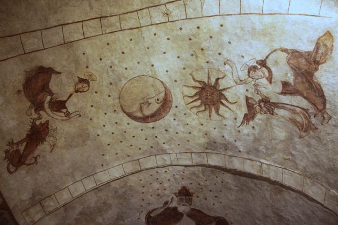 Frescos Iglesia San Salvador de Moru