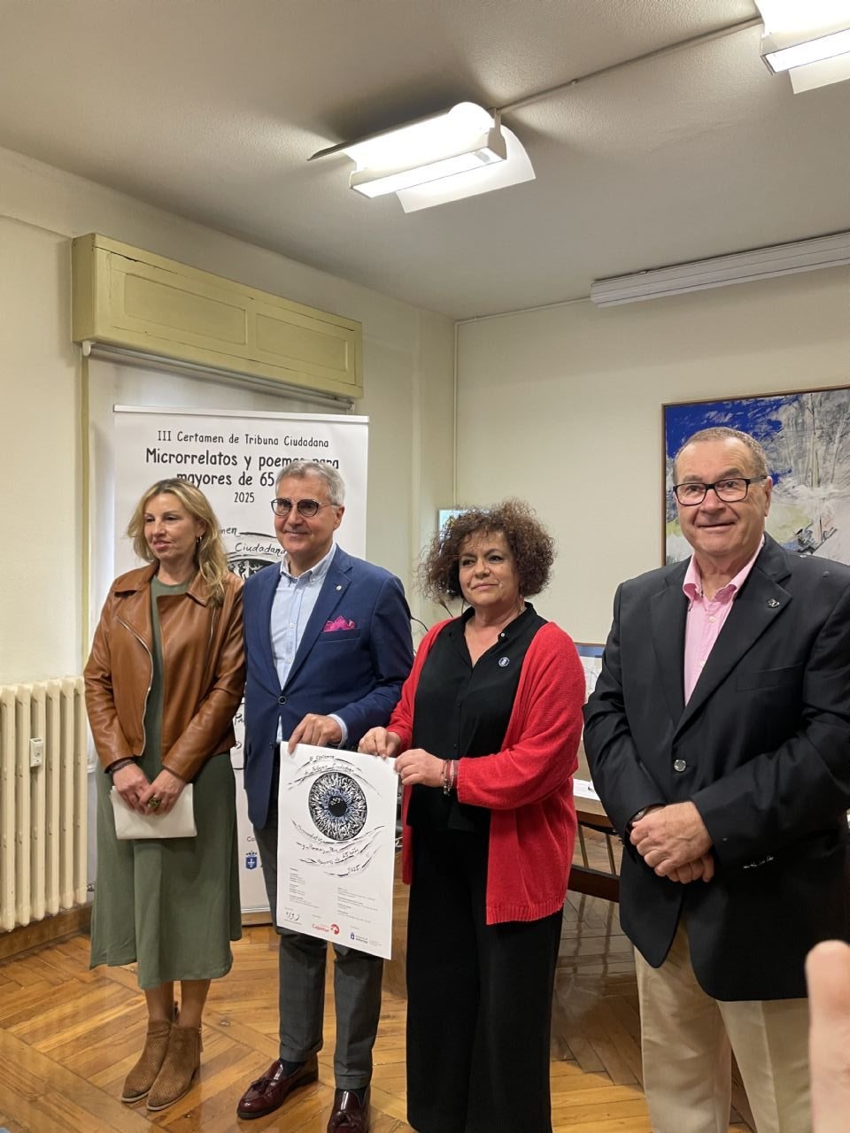 Virginia Gil, Carlos Sieriz, Marta del Arco y Pedro Snchez Lazo
