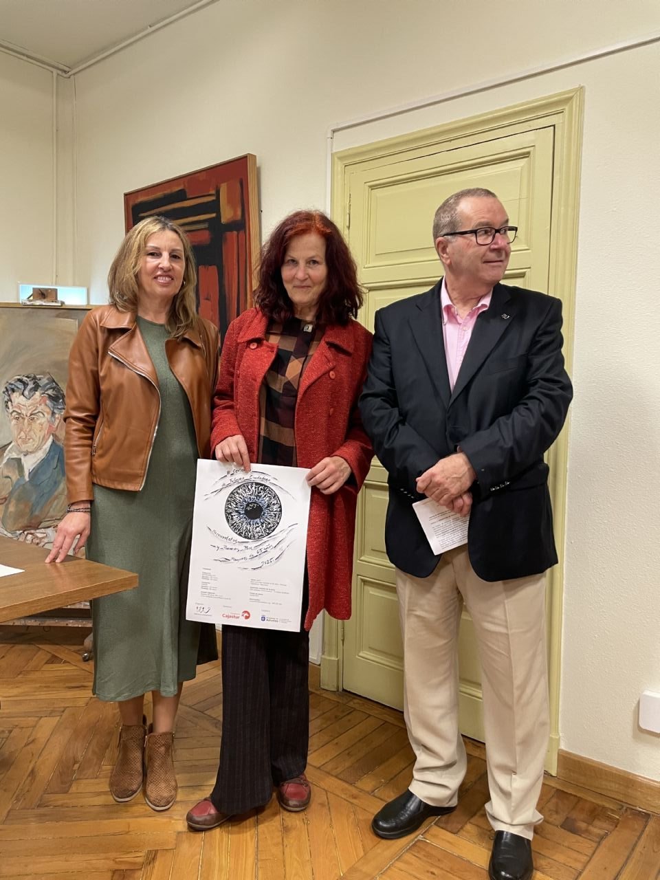 Virgina Gil, Klara Konkoly-Thege y Pedro Snchez Lazo