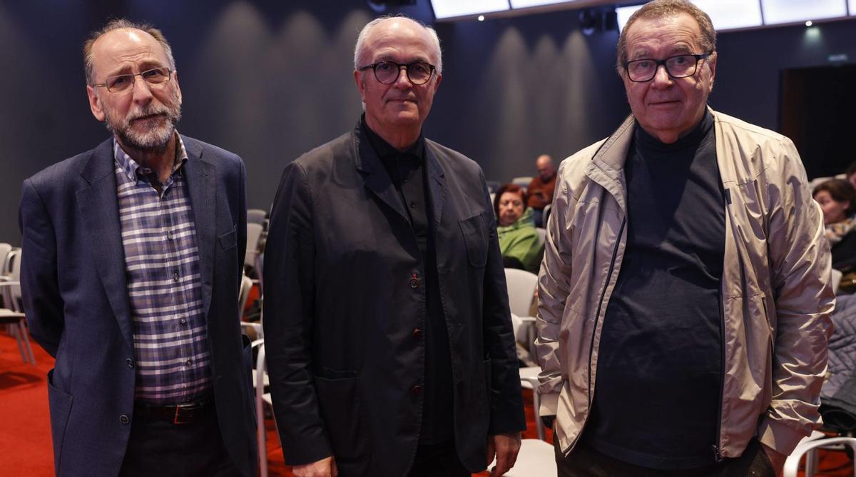 Javier Surez Pandiello, Jorge Fernndez Len y Pedro Snchez Lazo