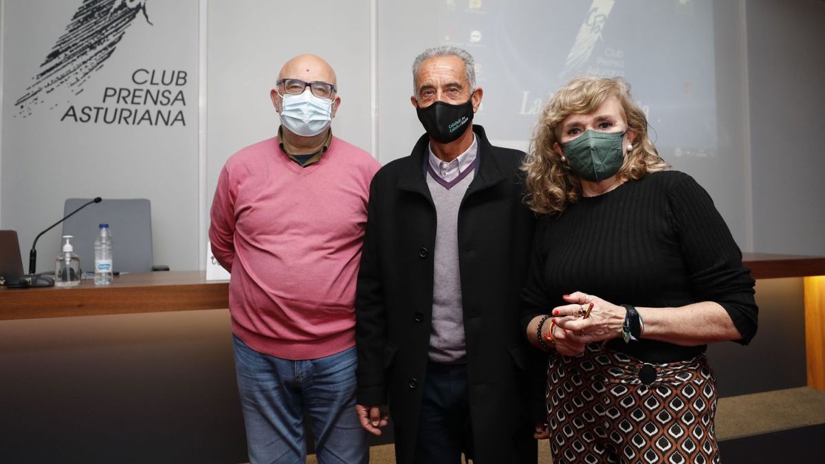 Javier Gmez, Jos Manuel Abascal y Ana Garca de Loza