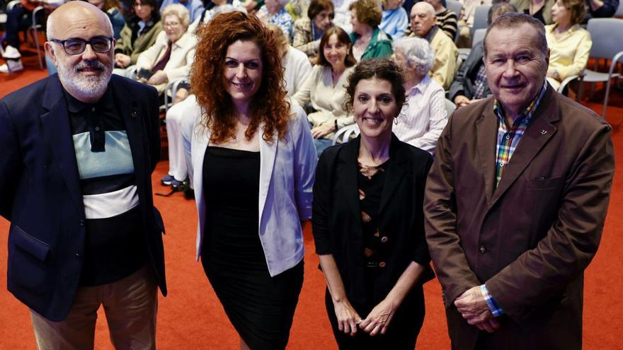 Javier Gmez, Rosa Navarro, Patricia Font y Pedro Snchez Lazo