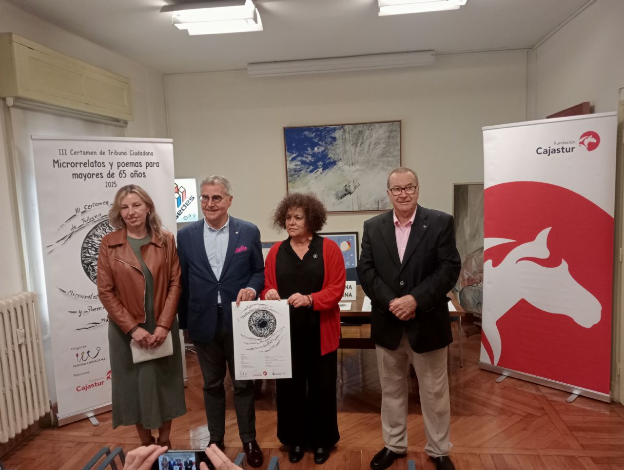 Virginia Gil, Carlos Sieriz, Marta del Arco y Pedro Snchez Lazo