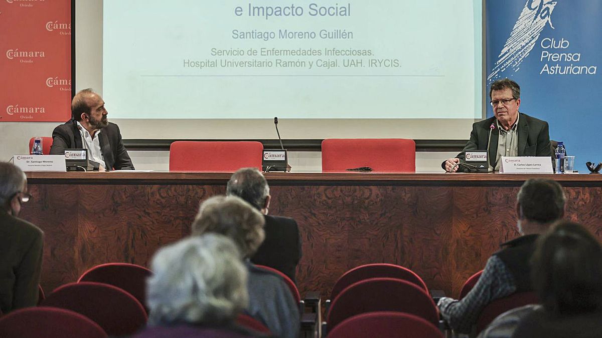 Santiago Moreno y Carlos Lpez Larrea