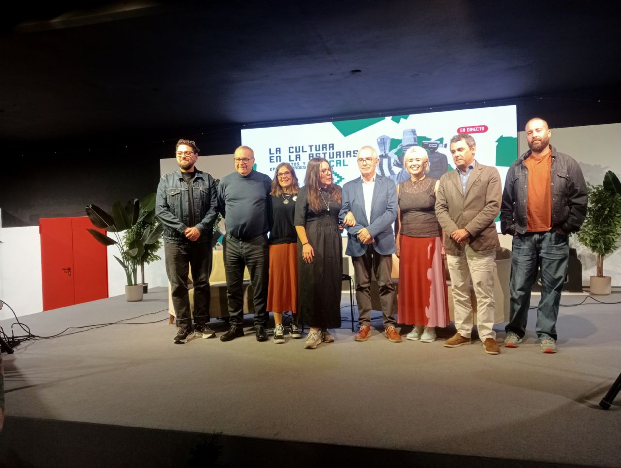 Asistentes a la clausura La cultura en la Asturias Glocal. Retos y oportunidades