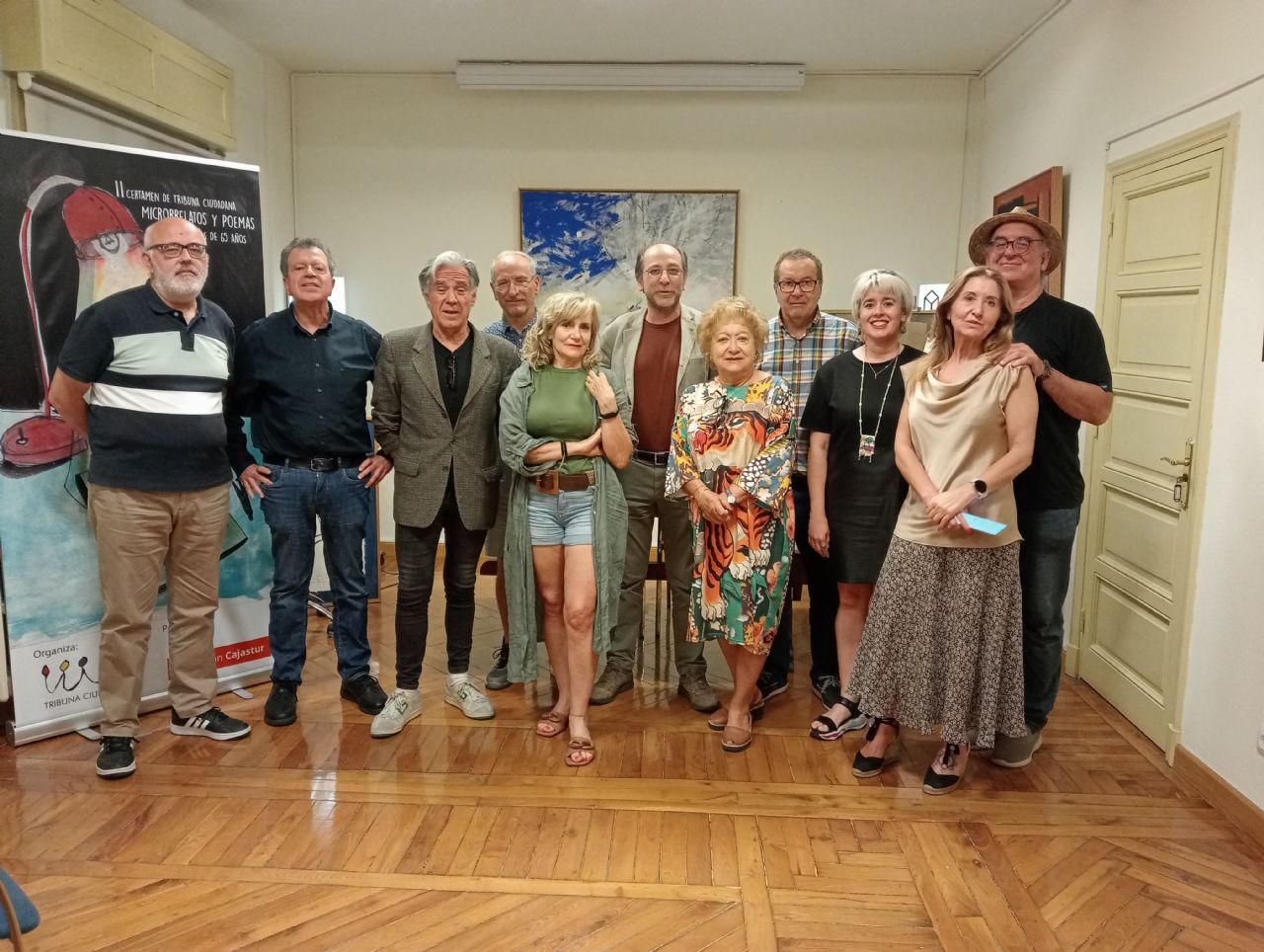 Junta Directiva de Tribuna Ciudadana 2 de julio 2024, ausente en la foto Juan Casero