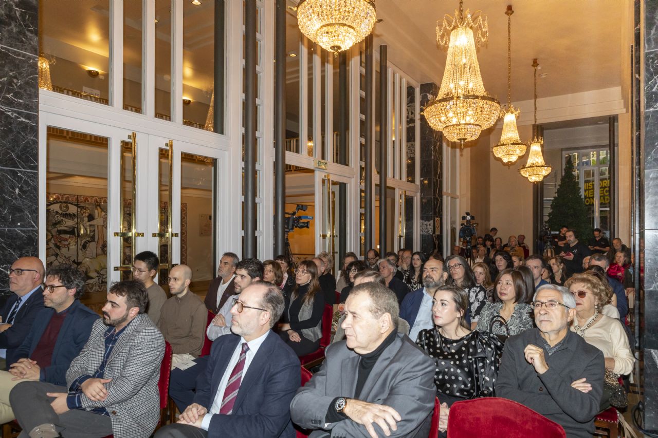 Asistentes a la entrega del Premio Tigre Juan  1 de diciembre de 2025