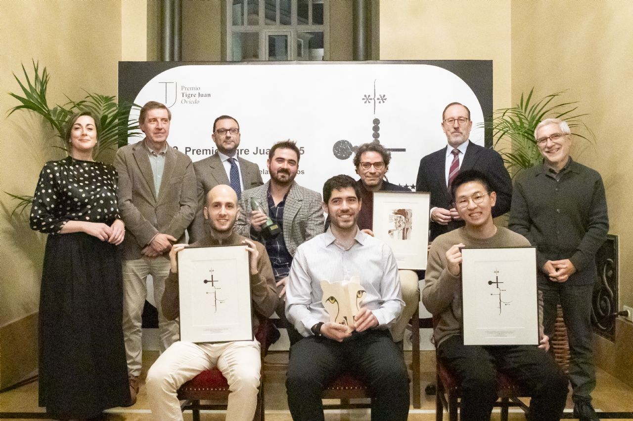 Premiados y miembros de la coorporaci�n municipal