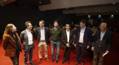 Lorena Gil, Ovidio Zapico, Adrin Pumares, Enrique Fernndez, Armando Fernndez, Jess Surez y Enrique lvarez-Ura