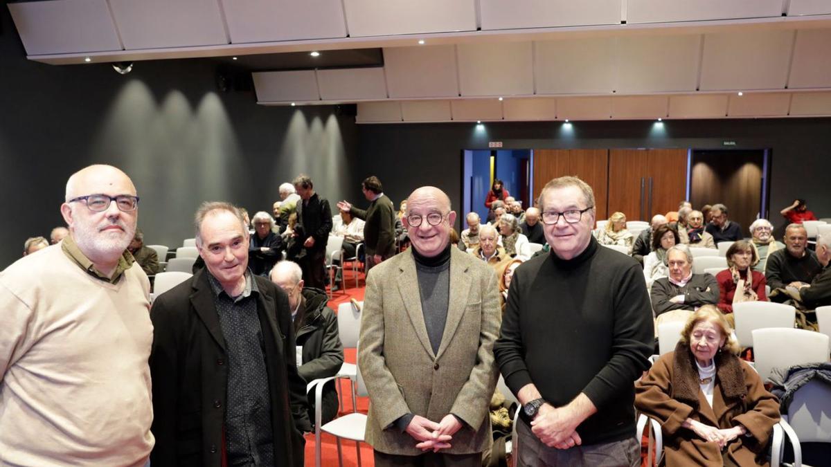 Javier Gmez, Xuan Cndano , Antonio Barral y Pedro Snchez Lazo