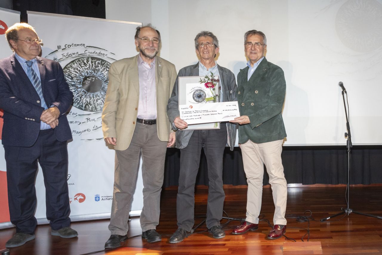 Pedro S�nchez Lazo, Javier Su�rez Pandiello, Luis de Lux�n Ml�ndez y Carlos Si�eriz