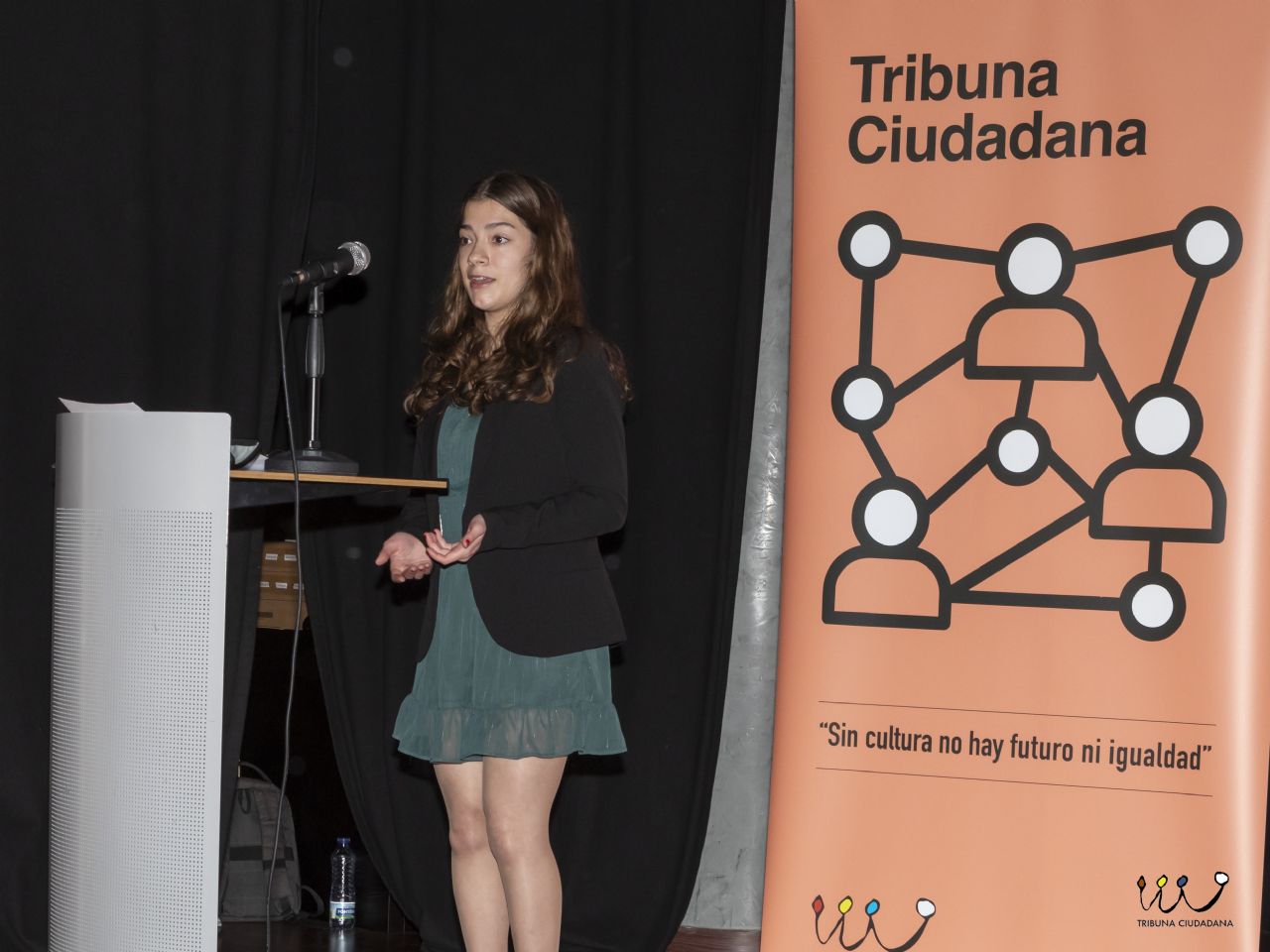 Alba Su�rez Brenes premio Virtus de Acci�n Social