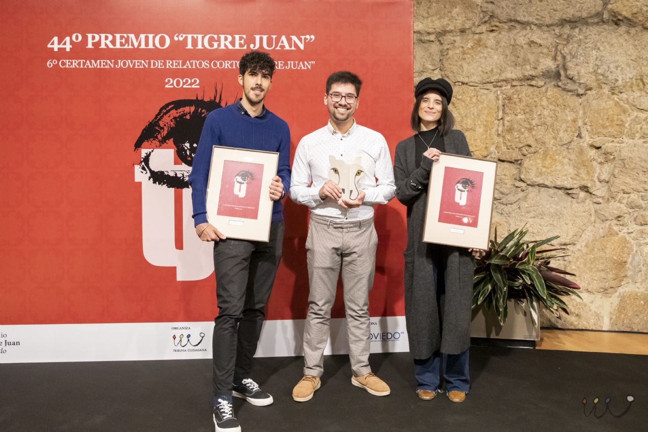 Gonzalo Astiaso, Roger Garrido y Aurora Burrieza
