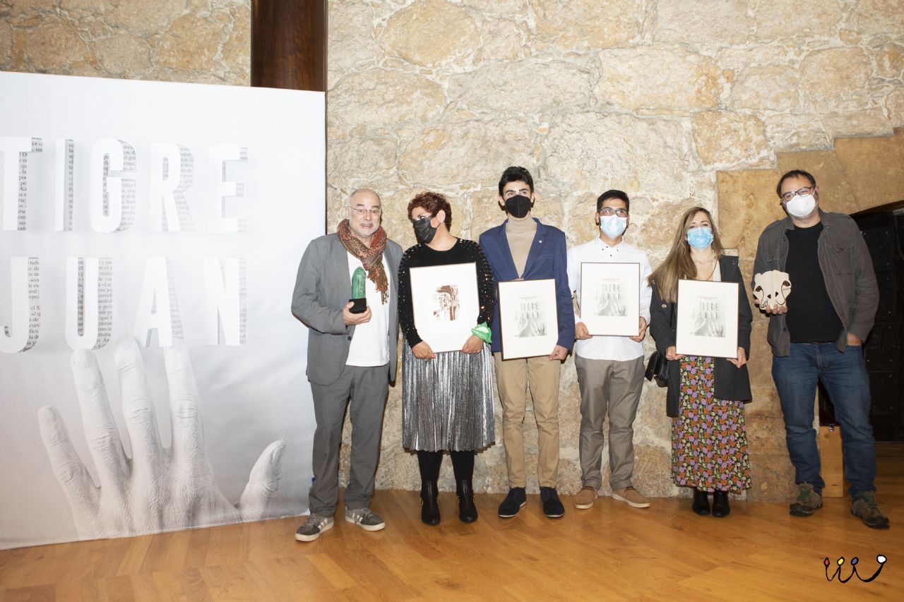 Guillem Martnez, M Fernanda Ampuero, Carlos de Francisco Can, Roger Garrido, Teresa Zurdo y Padre de Elisa Palacios