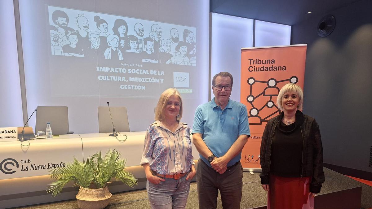 Almudena Cueto, Pedro S�nchez Lazo y Luc�a Falc�n