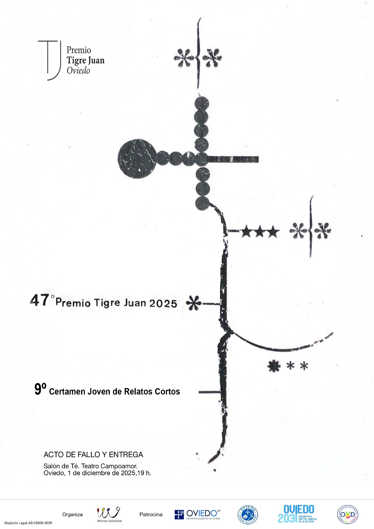 Cartel Premio Tigre Juan 2025