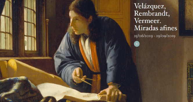 Exposicin Velzquez, Rembrandt, Vermeer. Miradas afines