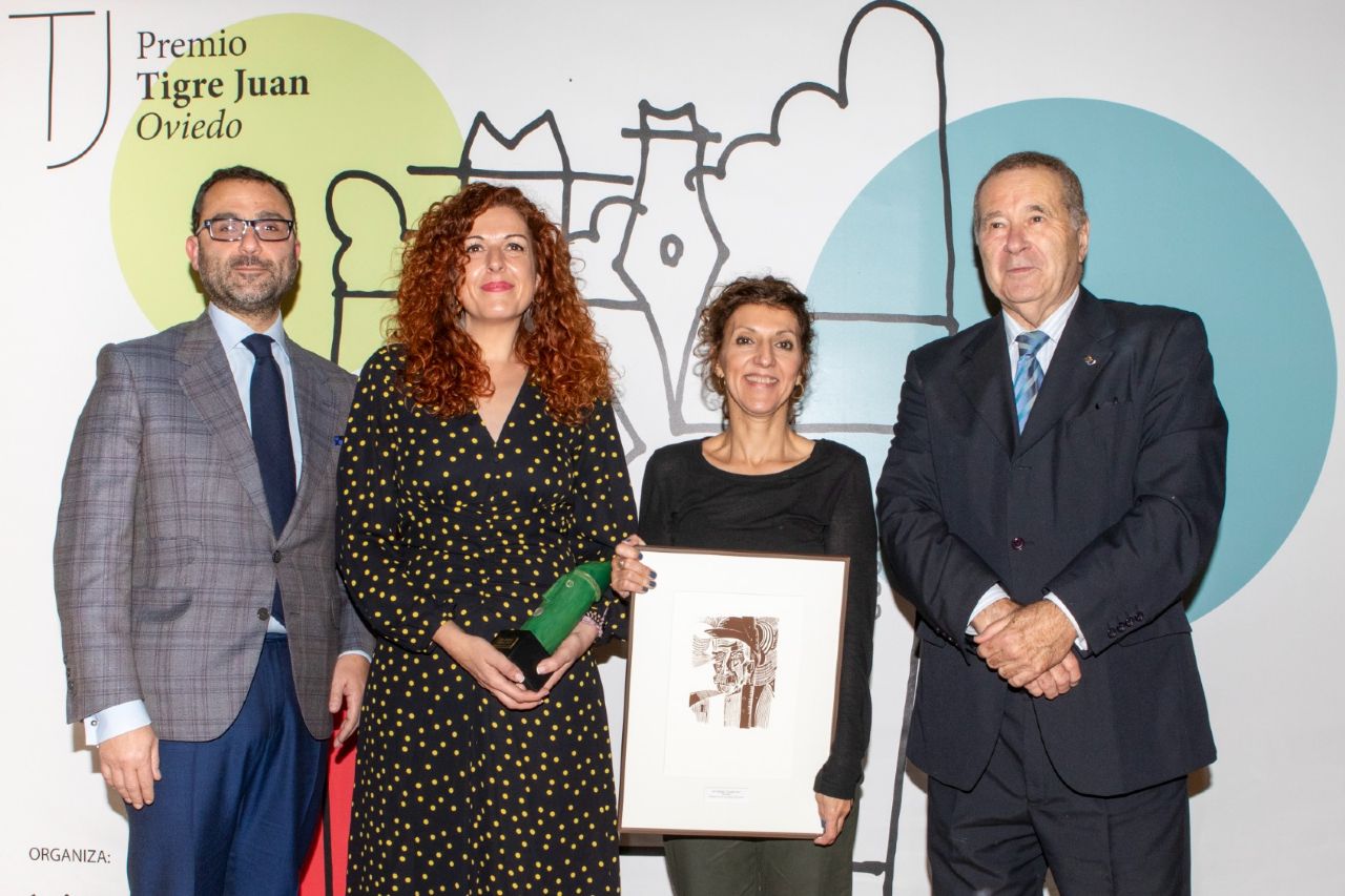 David  lvarez, Rosa Navarro, Patricia Font y Pedro Snchez Lazo