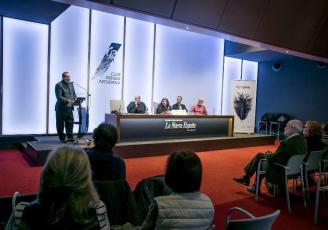 Pedro Snchez Lazo, Moiss Mori, Amelia Gamoneda, Francisco Gonzlez y Javier Gamz