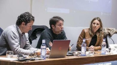 Jos Daz, Marcos Merino y Virginia Gil Torrijos