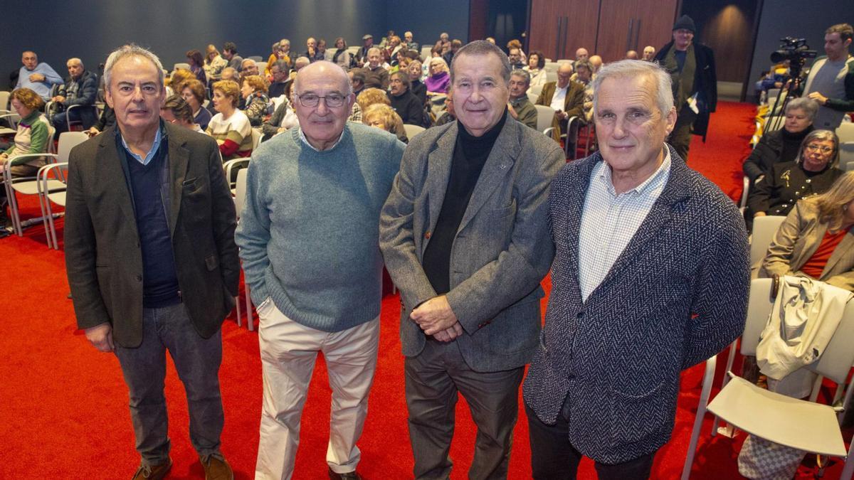 scar Rodrguez Buznego,  Jos Luis Rodrguez-Vigil, Pedro Snchez Lazo y Francisco Bastida