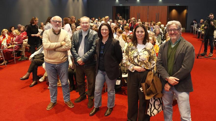 Javier Gmez, Pedro Snchez Lazo, Rosa Belmonte , Emilia Landaluce y Arturo Tellez