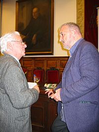 Juan Benito y Jean-Claude Carrière