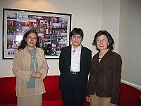 Consuelo Martínez, Pilar López Sancho, Mª Isabel Carro