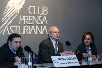 Julio Antonio Vaquero, Carlos Malmud y María Luisa Alonso