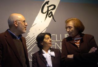 Javier Gámez, Inés Sabanés y Laura González