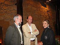 Alfonso Toribio, Javier Lasheras y Olga María Ramos