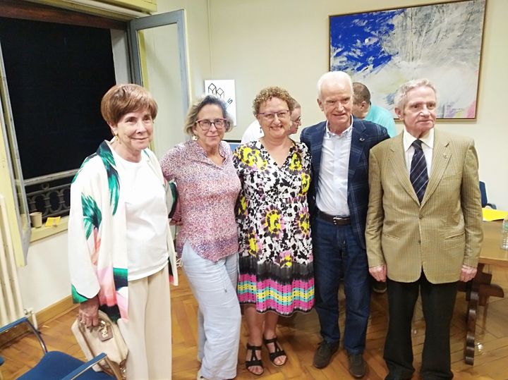 Carmen Montoto, Ana Boto, Mª Luz Naredo, Ramiro Fernández y Antonio Landeta