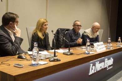 Andrés Montes, Mª José Iglesias, Joan Coscubiela y Javier Gámez