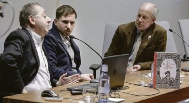 Javier Cuervo, Alfonso Zapico y Alfonso Toribio