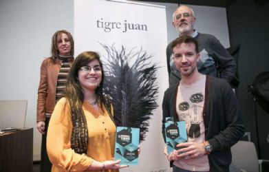 Lucía Rego y Diego Garot, acompañados por Virginia Gil y Javier Gámez. Sombra del Tigre II