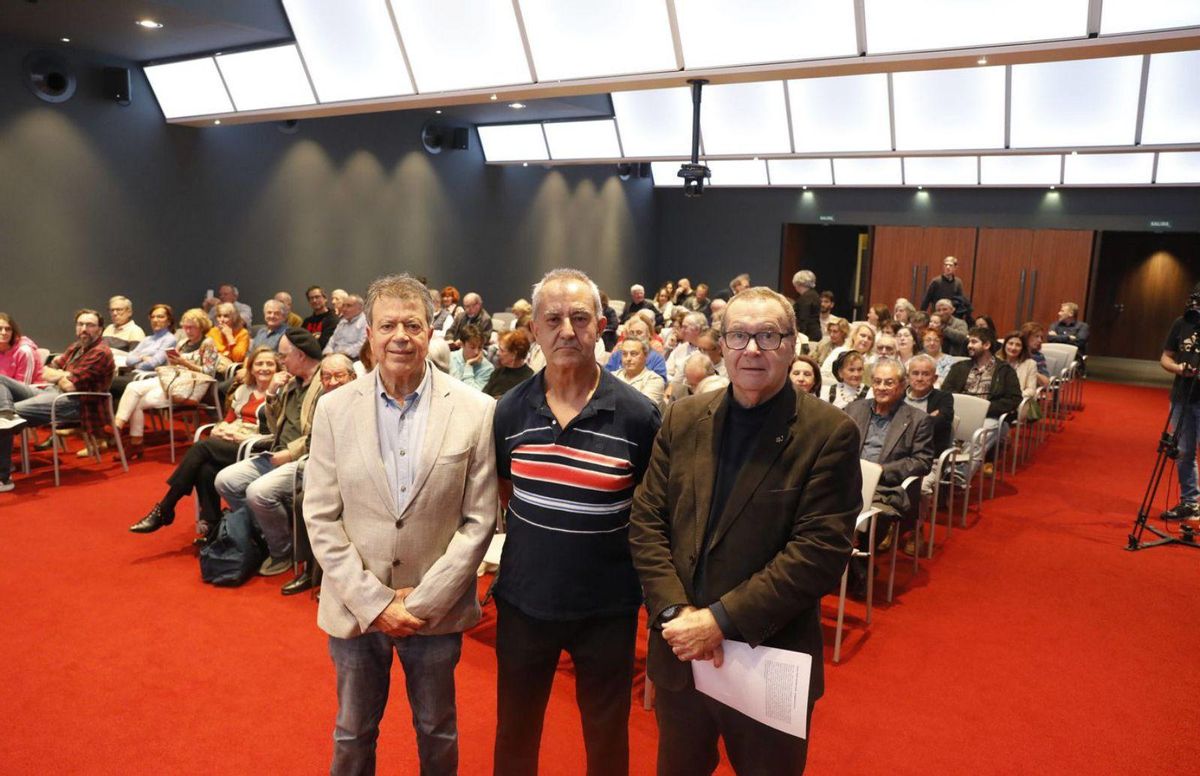 Carlos López Larrea, Eliecer Coto y Pedro Sánchez Lazo