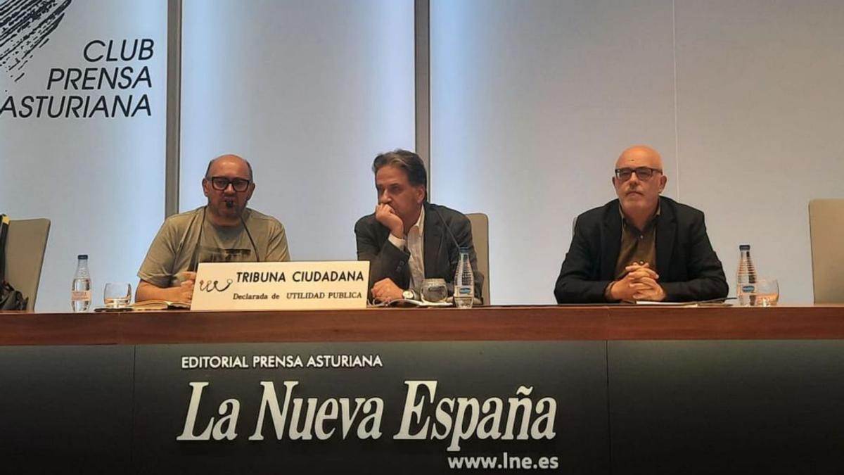 Fernando Menéndez, Jordi Doce y Javier Gámez